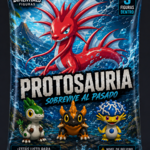 Sobre Figuras Protosauria Dimentials - 3 figuras aleatorias en cada sobre