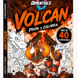 Volcán | Dimentials Pinta y Colorea